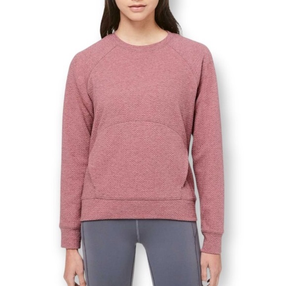 lululemon athletica Tops - Lululemon Catch A Moment Crew Neck Sweatshirt